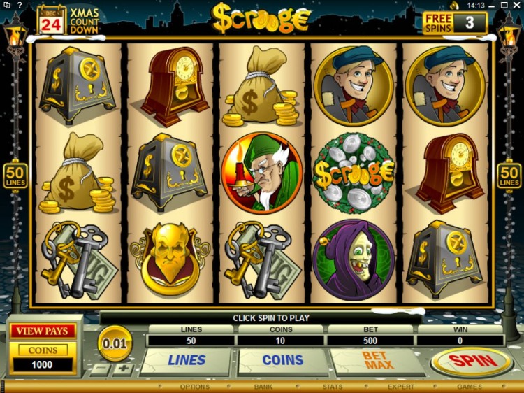 Игровой автомат «Scrooge» в казино Вулкан Рояль