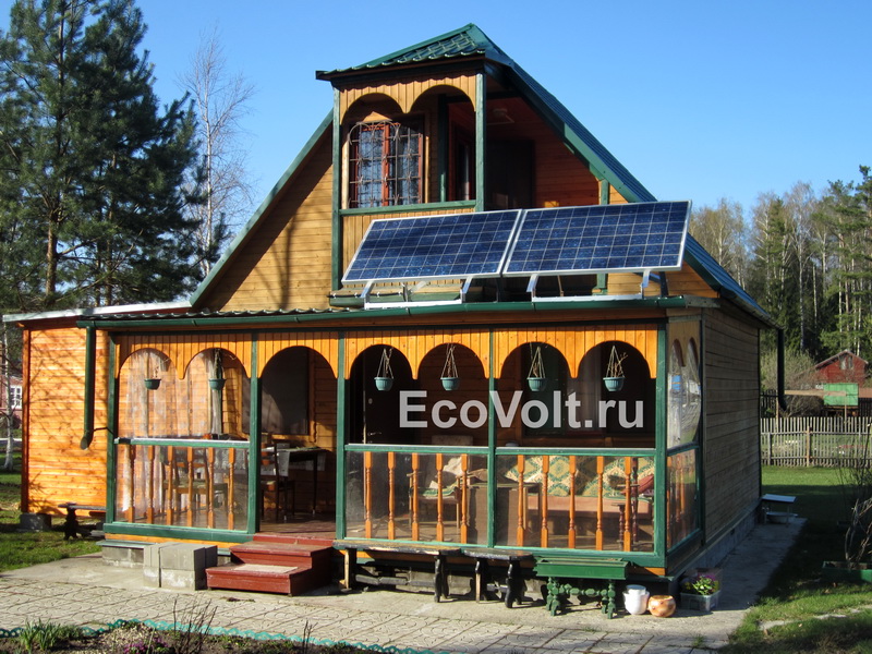 Солнечные батареи и электростанции от EcoVolt.ru