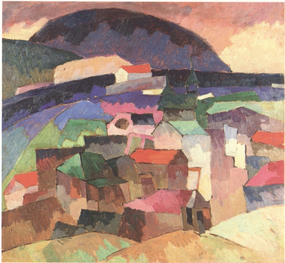 95. А. Лентулов. Гурзуф. 1913 95. А. Лентулов. Гурзуф. 1913