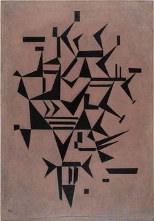 Кандинский. Легкое прикосновение Кандинский. Легкое прикосновение